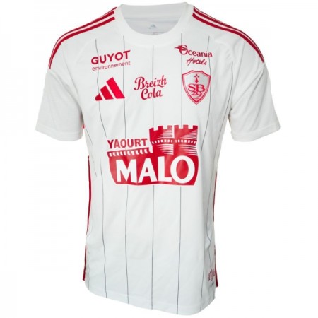 Camisola Stade Brestois 2º Equipamento 2025-26 Manga Curta