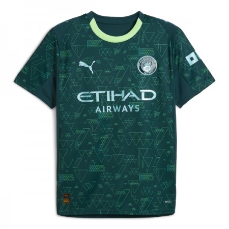 Camisola Manchester City EA Sport 4º Equipamento 2025-26 Manga Curta
