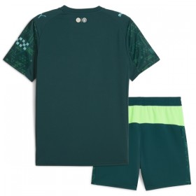 Camisola Manchester City EA Sport Criança 4º Equipamento 2025-26 Manga Curta