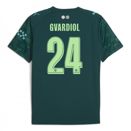 Camisola Manchester City Gvardiol 24 EA Sport 4º Equipamento 2025-26 Manga Curta