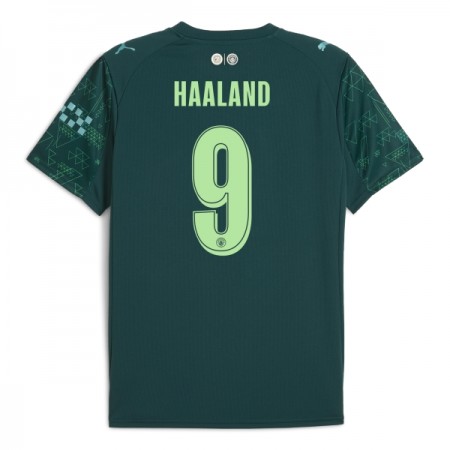 Camisola Manchester City Haaland 9 EA Sport 4º Equipamento 2025-26 Manga Curta