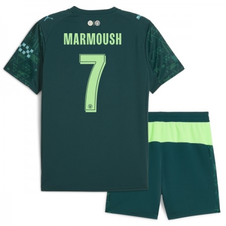 Camisola Manchester City Marmoush 7 EA Sport Criança 4º Equipamento 2025-26 Manga Curta