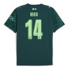 Camisola Manchester City Nico 14 EA Sport 4º Equipamento 2025-26 Manga Curta