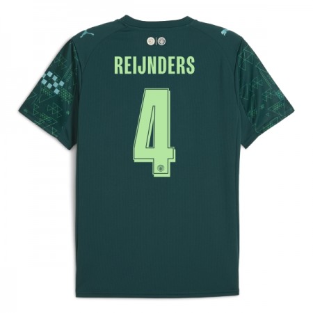 Camisola Manchester City Reijnders 4 EA Sport 4º Equipamento 2025-26 Manga Curta