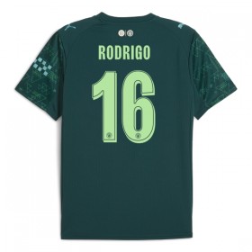 Camisola Manchester City Rodrigo 16 EA Sport 4º Equipamento 2025-26 Manga Curta