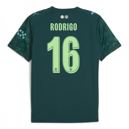 Camisola Manchester City Rodrigo 16 EA Sport 4º Equipamento 2025-26 Manga Curta
