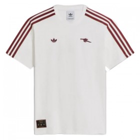 Camisola Arsenal Terrace Icons 2025-26 Branca Manga Curta