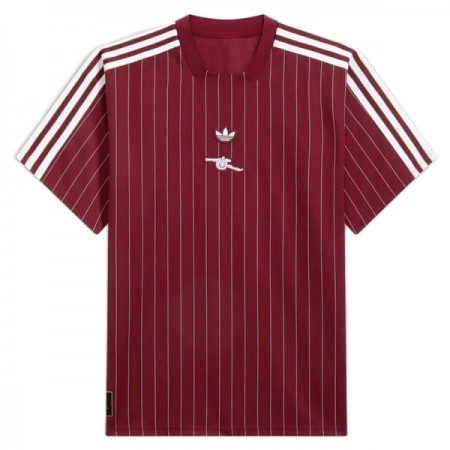 Camisola Arsenal Terrace Icons 2025-26 Vermelha Manga Curta