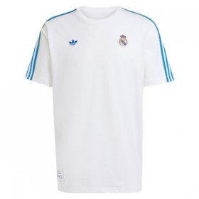Camisola Real Madrid Terrace Icons 2025-26 Branca Manga Curta