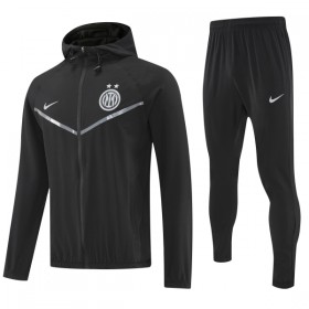 Inter de Milão Casaco Capuz Treino 2025-26 Preta