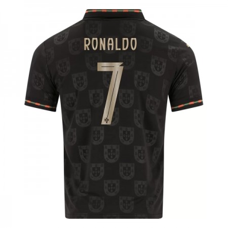Camisola Portugal Black Panther Ronaldo 7 2025-26 Manga Curta