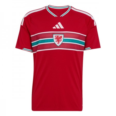 Camisola País de Gales 1º Equipamento Mundial 2026 Manga Curta