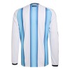 Camisola Argentina 1º Equipamento Mundial 2026 Manga Comprida