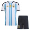 Camisola Argentina Criança 1º Equipamento Mundial 2026 Manga Curta