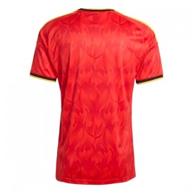 Camisola Bélgica Criança 1º Equipamento Mundial 2026 Manga Curta