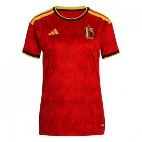 Camisola Bélgica Mulher 1º Equipamento Mundial 2026 Manga Curta