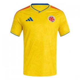 Camisola Colômbia 1º Equipamento Mundial 2026 Manga Curta