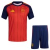 Camisola Espanha Criança 1º Equipamento Mundial 2026 Manga Curta
