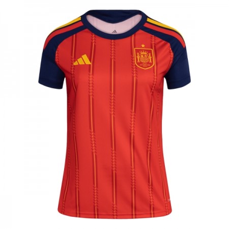 Camisola Espanha Mulher 1º Equipamento Mundial 2026 Manga Curta