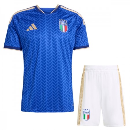 Camisola Itália Criança 1º Equipamento Mundial 2026 Manga Curta