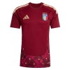 Camisola Itália Guarda Redes 1º Equipamento Mundial 2026 Vermelha Manga Curta