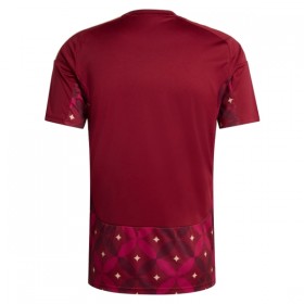 Camisola Itália Guarda Redes 1º Equipamento Mundial 2026 Vermelha Manga Curta
