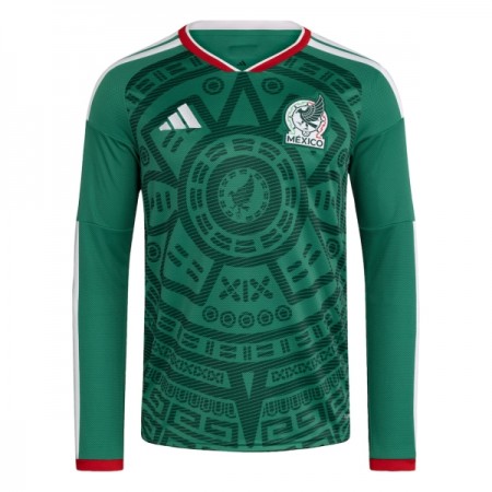 Camisola México 1º Equipamento Mundial 2026 Manga Comprida