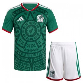 Camisola México Criança 1º Equipamento Mundial 2026 Manga Curta