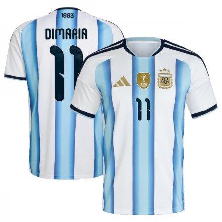 Camisola Argentina Di Maria 11 1º Equipamento Mundial 2026 Manga Curta