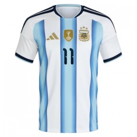 Camisola Argentina Di Maria 11 1º Equipamento Mundial 2026 Manga Curta