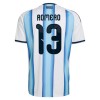 Camisola Argentina Romero 13 1º Equipamento Mundial 2026 Manga Curta