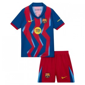Camisola FC Barcelona Criança 4º Equipamento 2025-26 Manga Curta