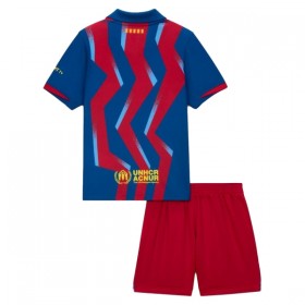 Camisola FC Barcelona Criança 4º Equipamento 2025-26 Manga Curta