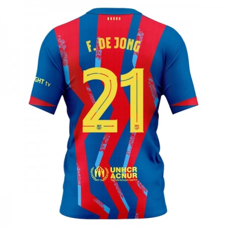Camisola FC Barcelona Frenkie de Jong 21 4º Equipamento 2025-26 Manga Curta