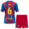 Camisola FC Barcelona Gavi 6 Criança 4º Equipamento 2025-26 Manga Curta