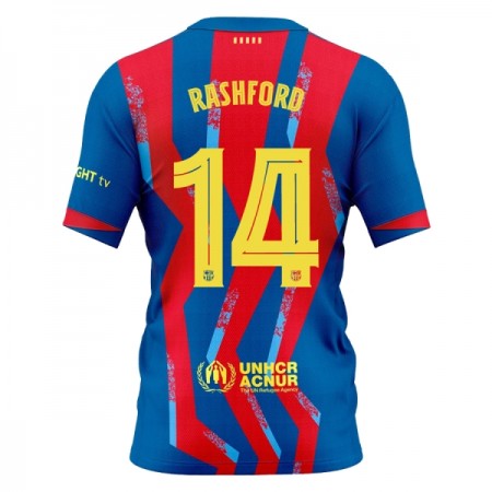 Camisola FC Barcelona Rashford 14 4º Equipamento 2025-26 Manga Curta