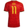 Camisola Bélgica Doku 11 1º Equipamento Mundial 2026 Manga Curta