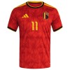 Camisola Bélgica Doku 11 Criança 1º Equipamento Mundial 2026 Manga Curta