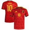 Camisola Bélgica Lukaku 10 1º Equipamento Mundial 2026 Manga Curta
