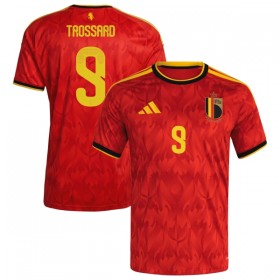 Camisola Bélgica Trossard 9 1º Equipamento Mundial 2026 Manga Curta