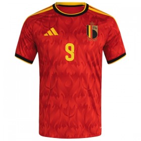 Camisola Bélgica Trossard 9 1º Equipamento Mundial 2026 Manga Curta