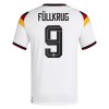 Camisola Alemanha Fullkrug 9 1º Equipamento Mundial 2026 Manga Curta