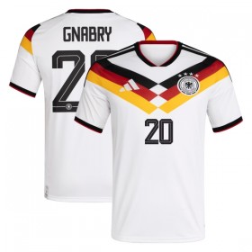 Camisola Alemanha Gnabry 20 1º Equipamento Mundial 2026 Manga Curta