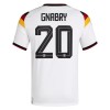 Camisola Alemanha Gnabry 20 1º Equipamento Mundial 2026 Manga Curta