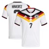 Camisola Alemanha Havertz 7 1º Equipamento Mundial 2026 Manga Curta