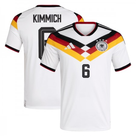 Camisola Alemanha Kimmich 6 1º Equipamento Mundial 2026 Manga Curta