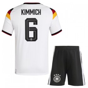 Camisola Alemanha Kimmich 6 Criança 1º Equipamento Mundial 2026 Manga Curta