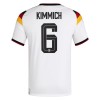 Camisola Alemanha Kimmich 6 Criança 1º Equipamento Mundial 2026 Manga Curta