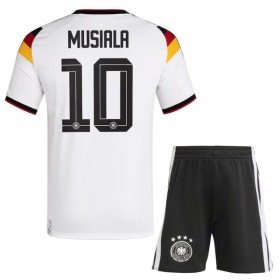 Camisola Alemanha Musiala 10 Criança 1º Equipamento Mundial 2026 Manga Curta