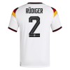 Camisola Alemanha Rudiger 2 Criança 1º Equipamento Mundial 2026 Manga Curta